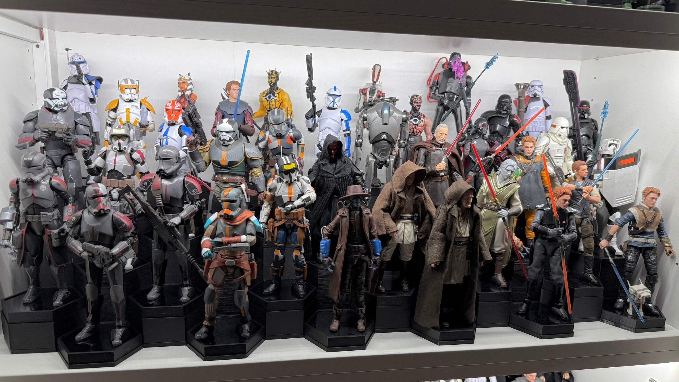 Complete set for Ikea Billy bookcase (wider version)