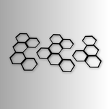 Complete set for Ikea Billy bookcase (shorter version)